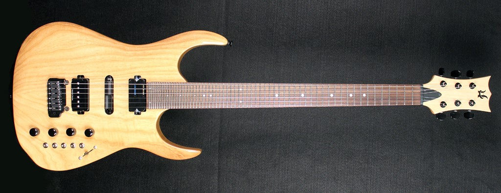 Halo Merus Baritone Microtonal 31-Tone Guitar
