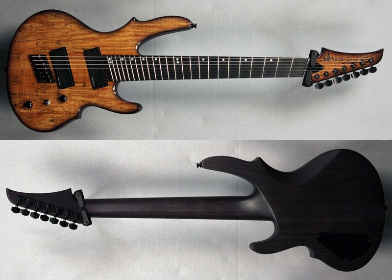 Halo SERAPHIM 7-String Fanned Fret Guitar Full
