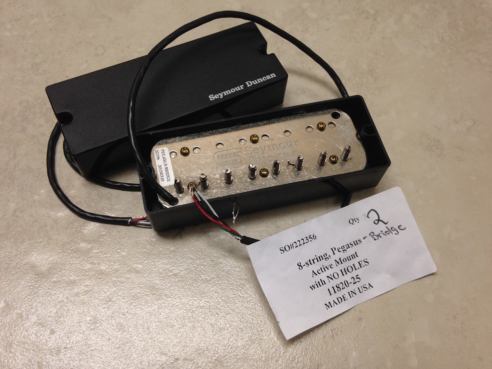 Seymour Duncan Pegasus 8-String Pickup in Soap Bar Case