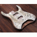 Headless MERUS - DIY Guitar Kit, Spalted Maple, 6-String