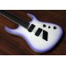 MERUS - 7-string, 27"-25" Multi-Scale, HALO Single Saddle, Transparent White Purple Burst