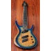 OCTAVIA - 8-String, Multi-Scale Fanned Fret, 26-27.5" Scale, Natural Blue-Turquoise Burst