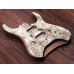 Headless MERUS - DIY Guitar Kit, Maple Burl, 6-String