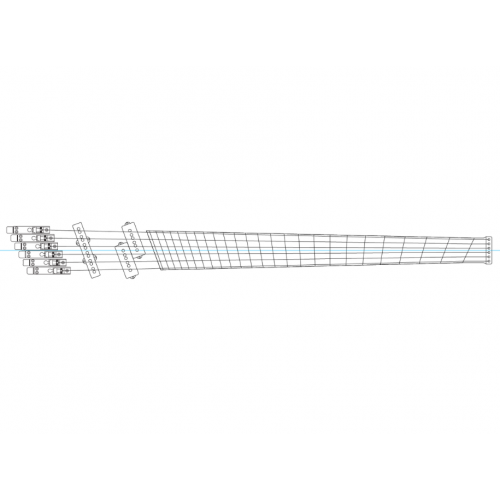 Custom Bass Neck: Headless Multiscale