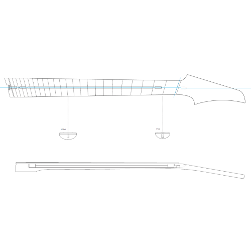 Custom Bass Neck: Multiscale