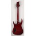 MERUS - 6-string Fretless Guitar, Transparent Red