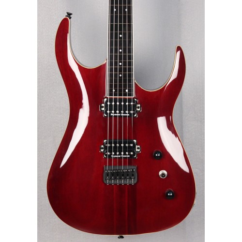 MERUS - 6-string Fretless Guitar, Transparent Red