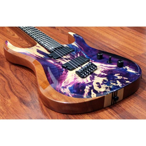 MERUS - 6-String, Multiscale, Stabilized Burl Top PLN