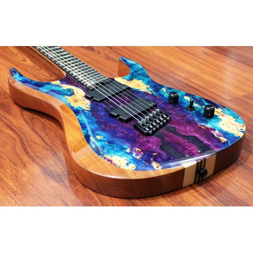 MERUS - 6-String, Multiscale, Stabilized Burl Top