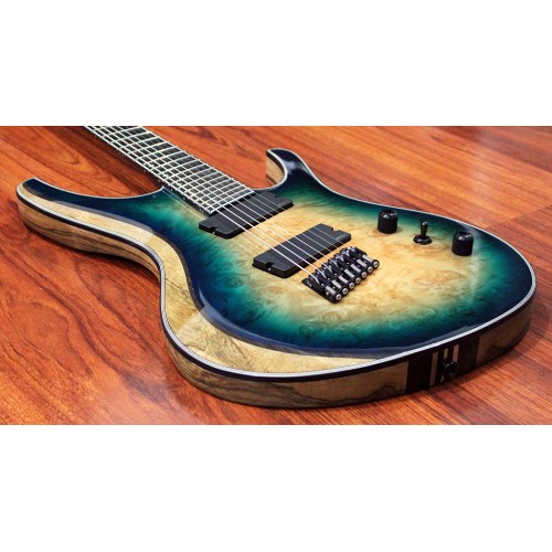 [SOLD OUT] OCTAVIA - 7-String, Multiscale, Maple Burl Top