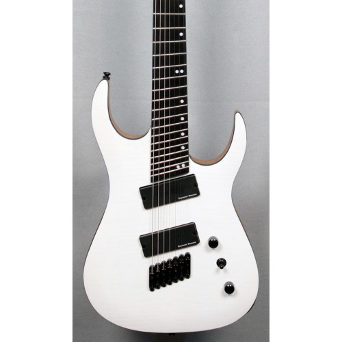 MERUS - 7-string, 27"-25.5" Multi-Scale, HALO Single Saddle, Transparent White