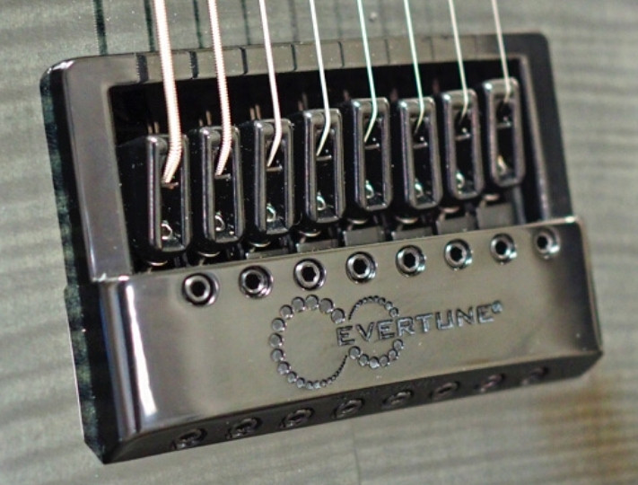 8 string evertune bridge chrome