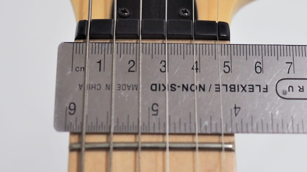 wide neck guitar string spacing 48.5mm
